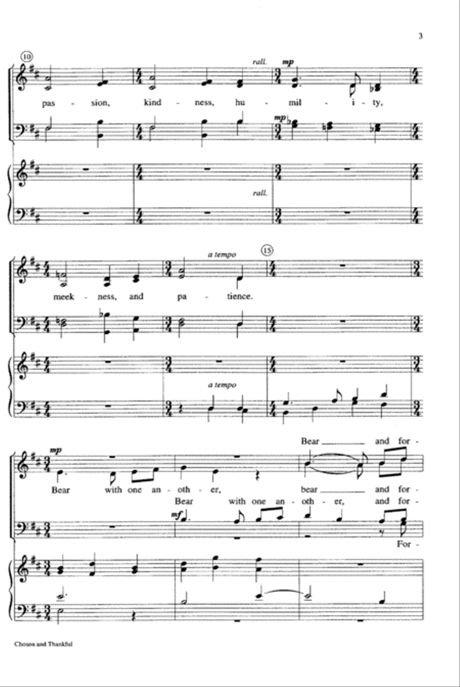 Chosen and Thankful 4-Part scores gallery preview page 3