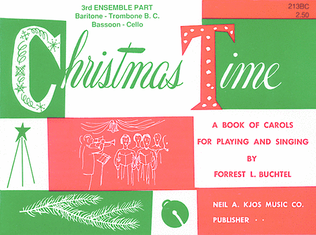 Book cover for Christmas Time - 3rd Ensemble Bc Book