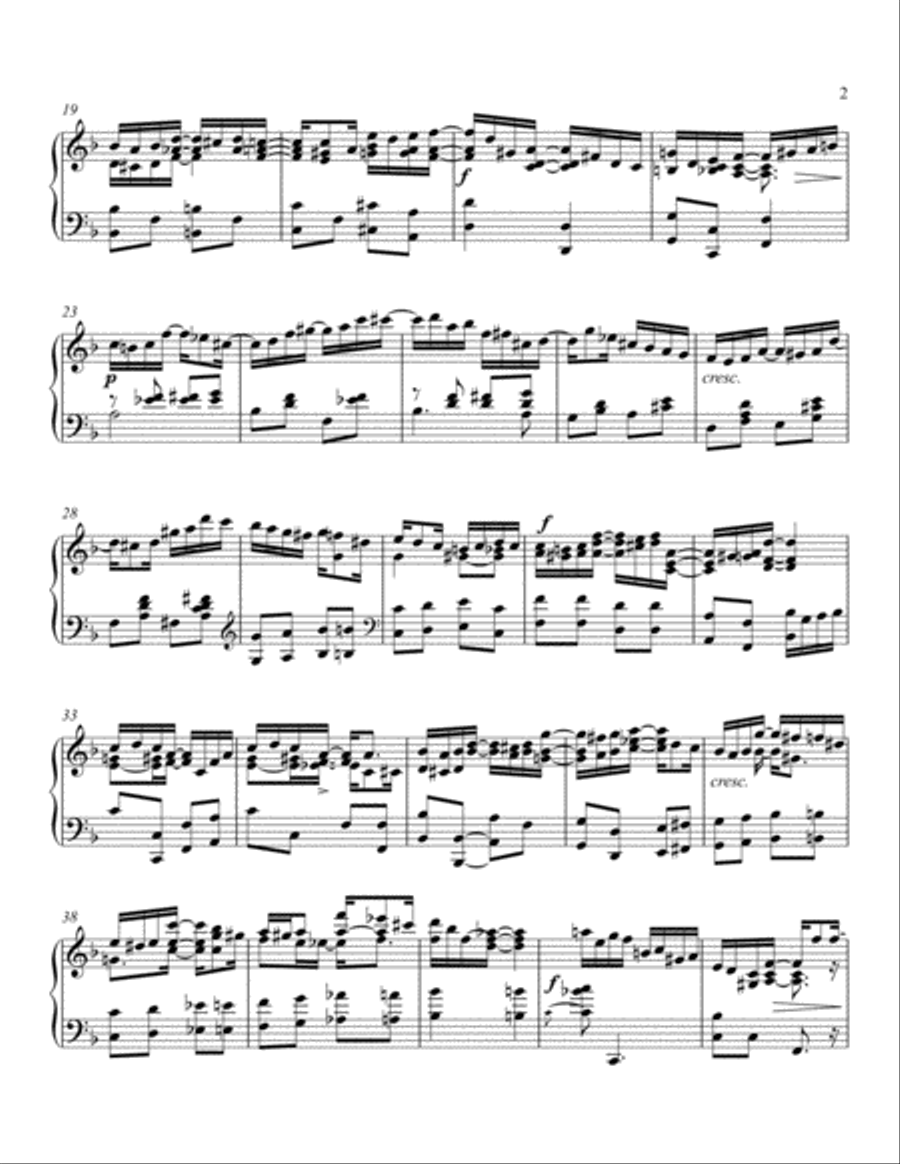 Phone-Tag Rag, op. 13, #2 Piano Solo scores gallery preview page 2
