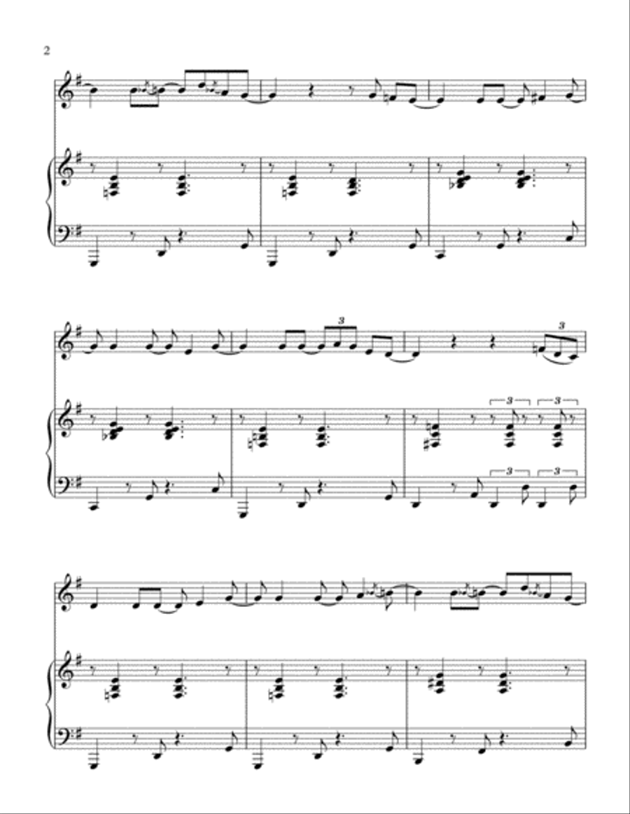 Do Lord Clarinet Solo scores gallery preview page 3