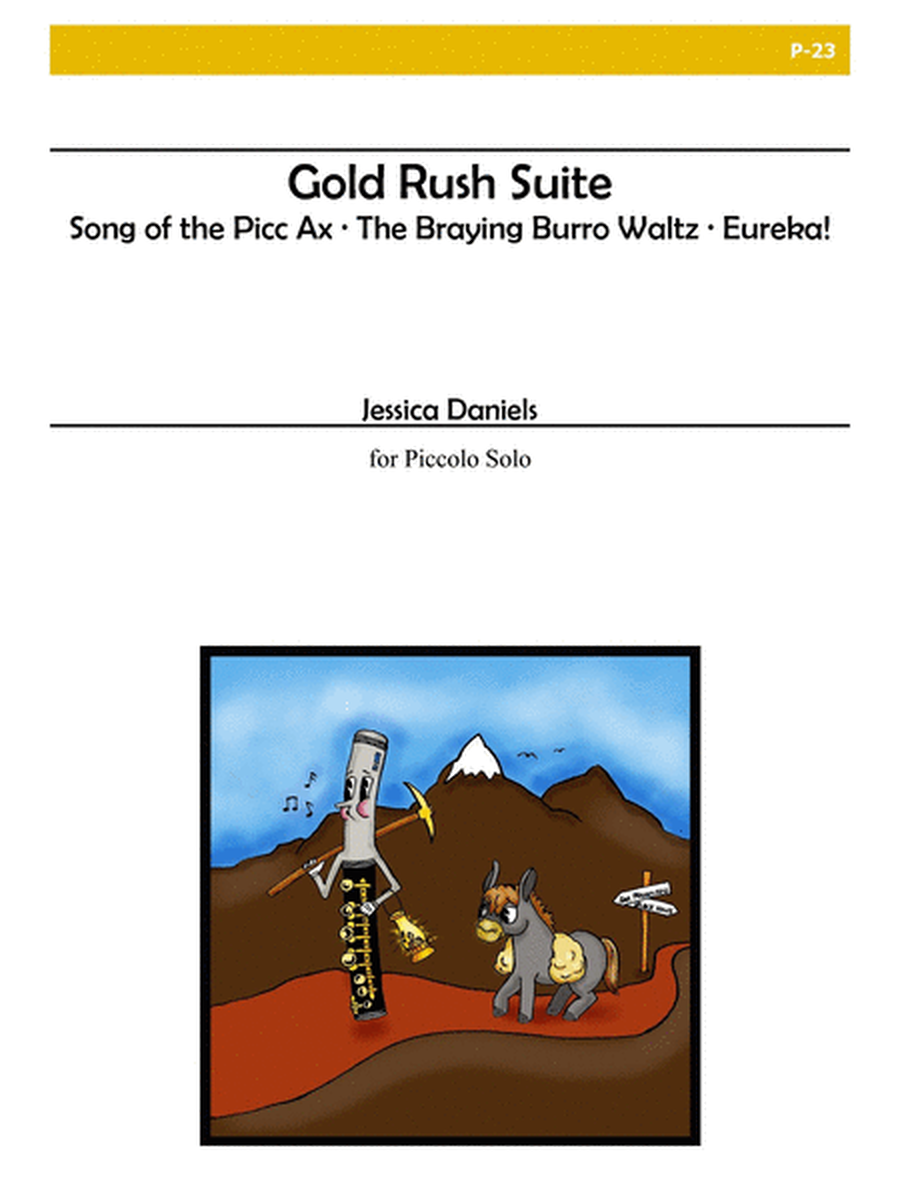 Gold Rush Suite for Piccolo Solo