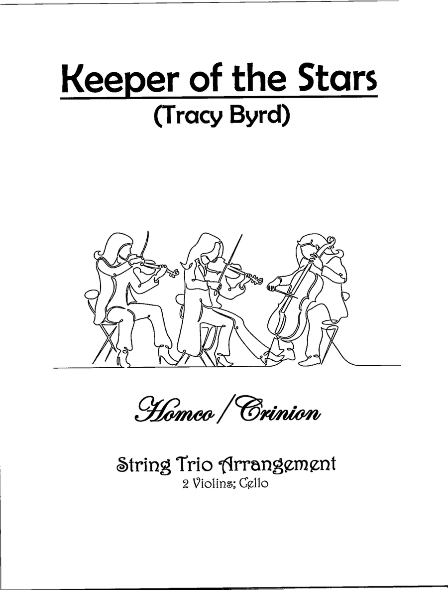 The Keeper Of The Stars String Trio scores gallery preview page 1