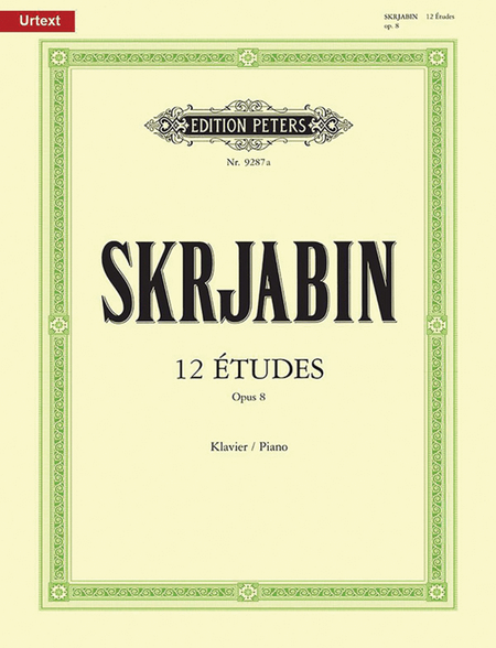 12 Études Op. 8 for Piano