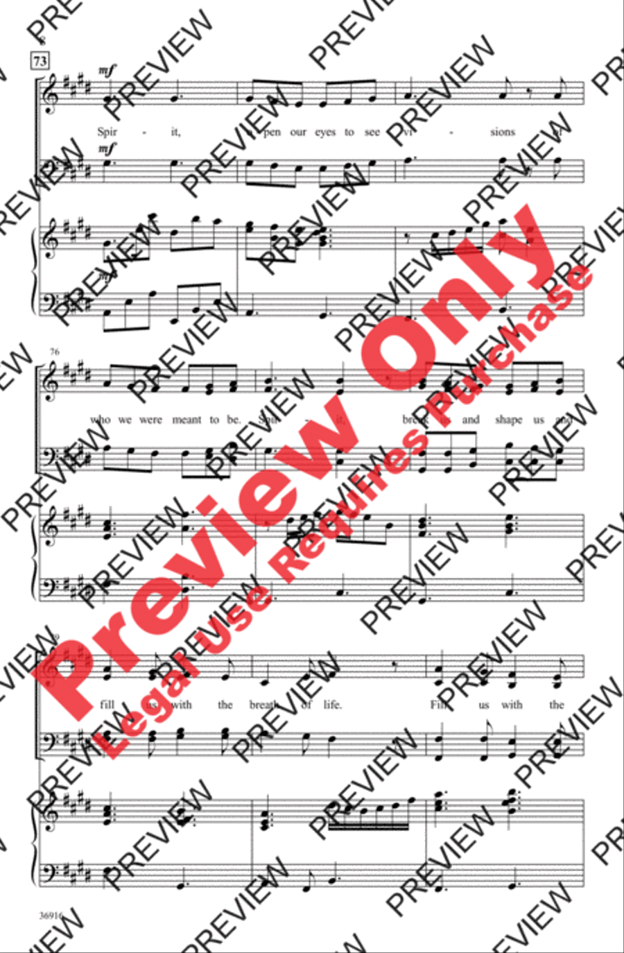 Christ, We See You Christ, We See You 4-Part scores gallery preview page 8
