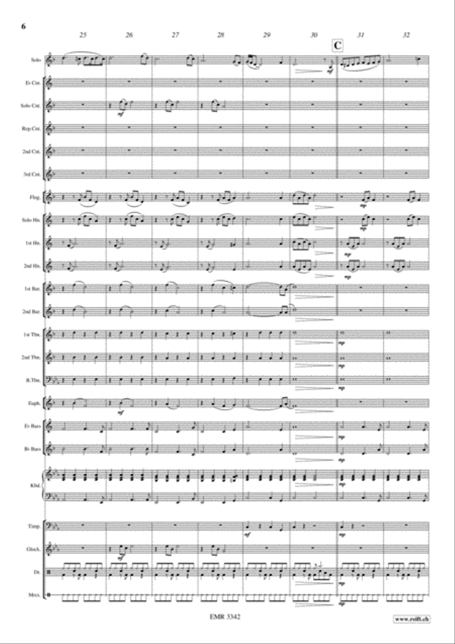 El Condor Pasa Brass Band scores gallery preview page 7