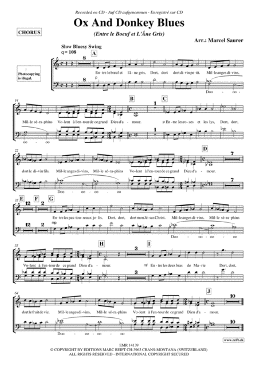 Ox And Donkey Blues Ox And Donkey Blues Woodwind Quartet scores gallery preview page 4