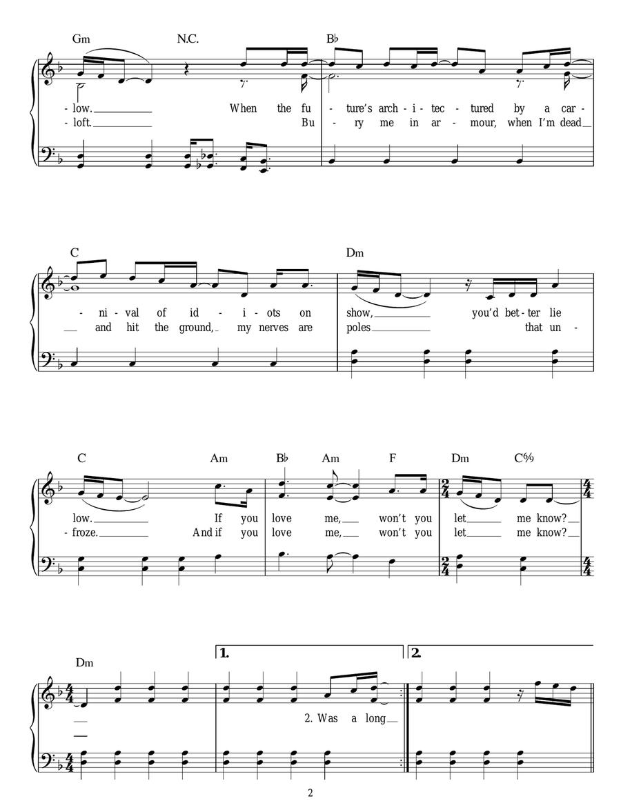 Violet Hill Violet Hill Voice scores gallery preview page 2