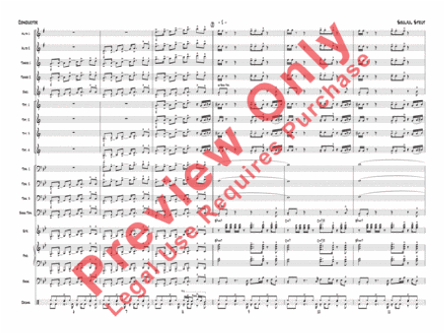 Soulful Strut Jazz Ensemble scores gallery preview page 3