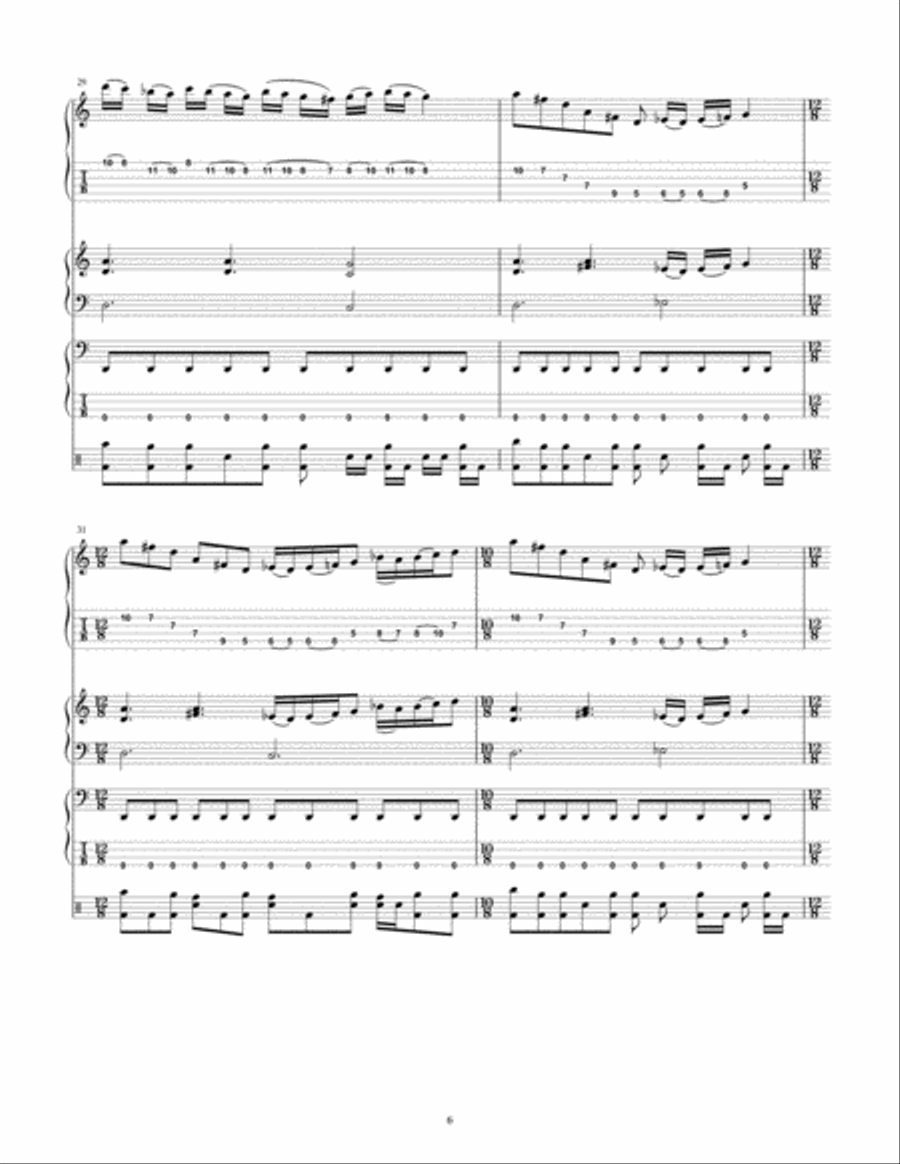 Tribal Small Ensemble scores gallery preview page 6