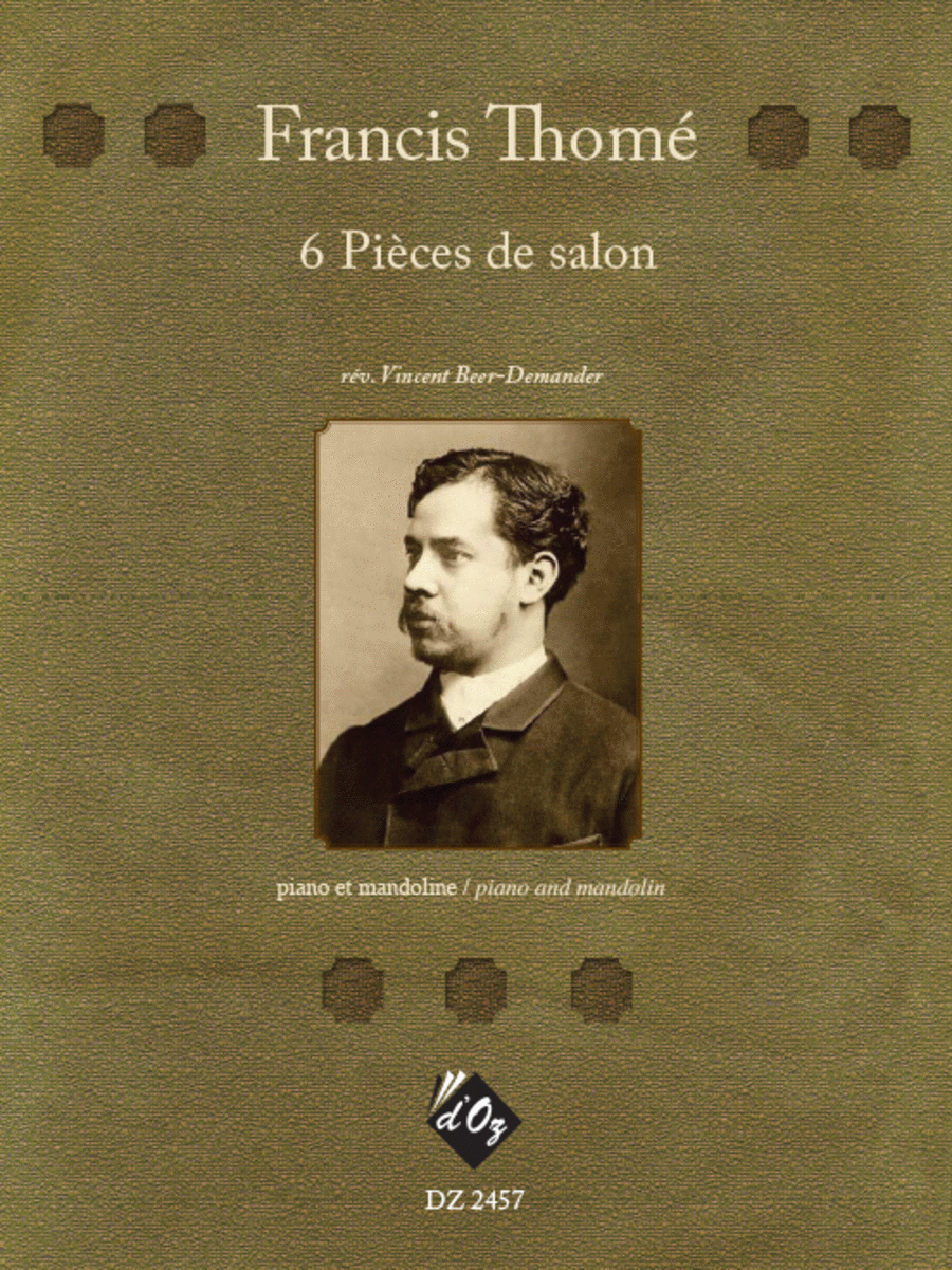 6 Pièces de salon 6 Pièces de salon Piano Accompaniment scores gallery preview page 1