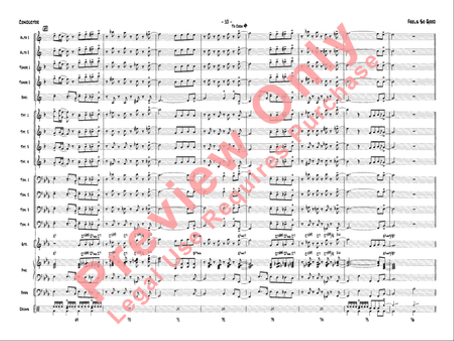 Feels So Good Jazz Ensemble scores gallery preview page 13