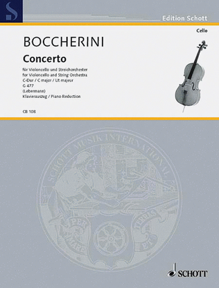 Book cover for Concerto 1 C Major