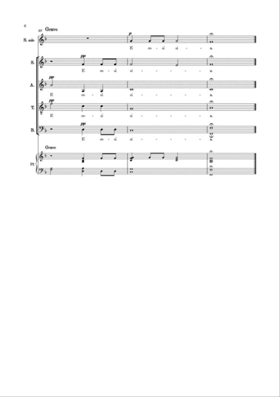 Ave Maria by Puccini (excerpt from 