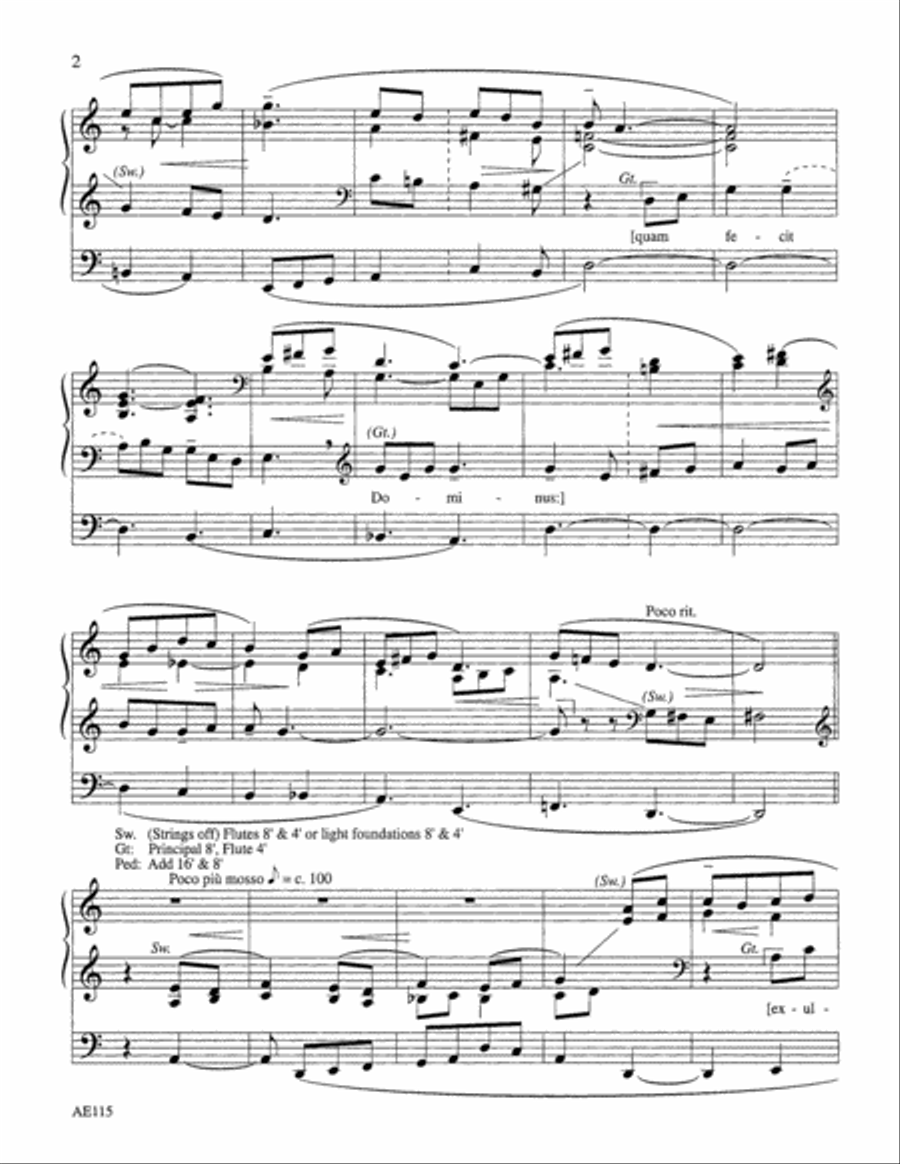 A Prelude for Easter Morning Organ scores gallery preview page 3