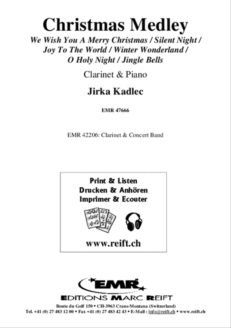 Christmas Medley Christmas Medley Clarinet Solo scores gallery preview page 2
