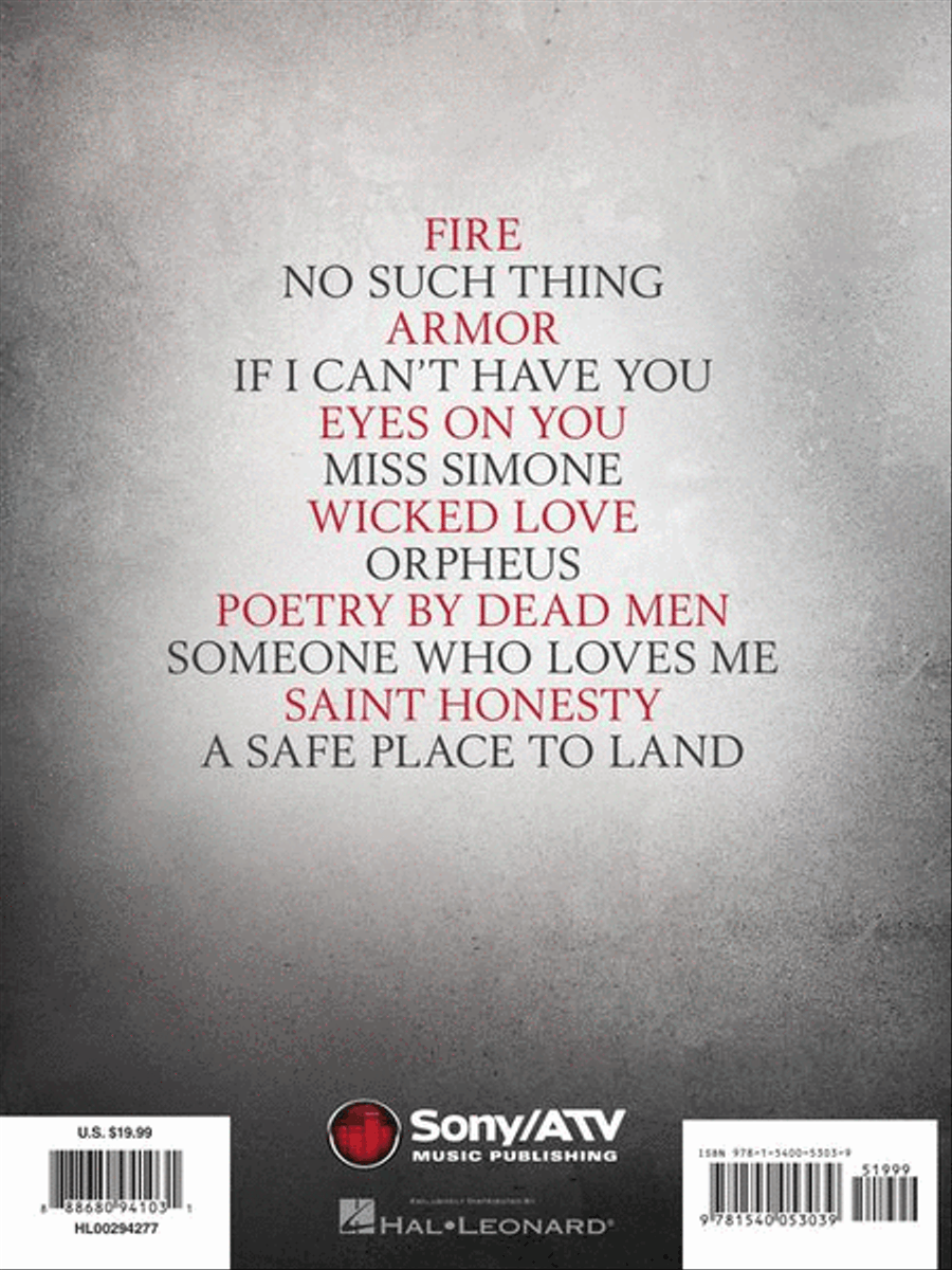 Sara Bareilles – Amidst the Chaos Piano, Vocal, Guitar scores gallery preview page 8