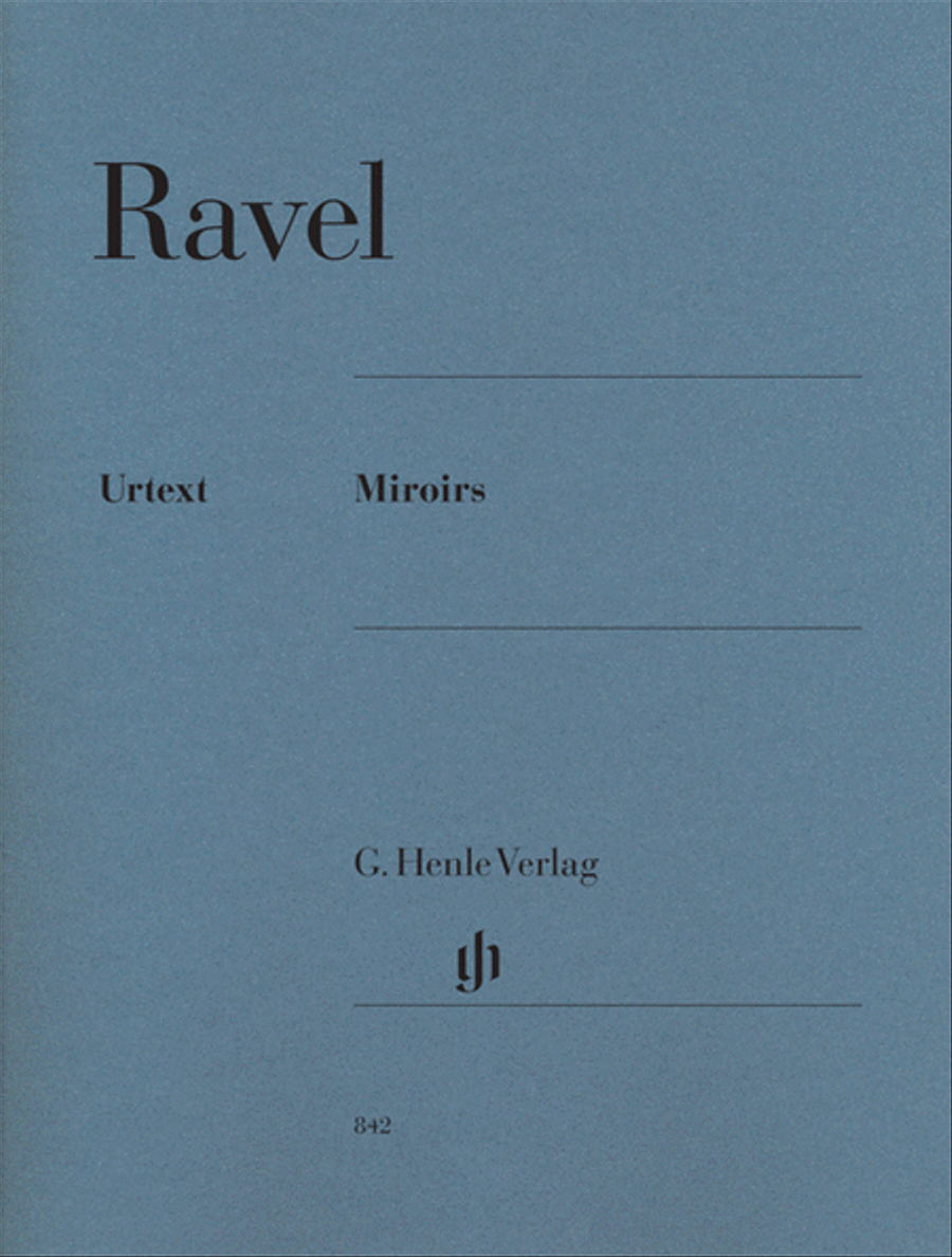 Miroirs Piano Solo scores gallery preview page 1