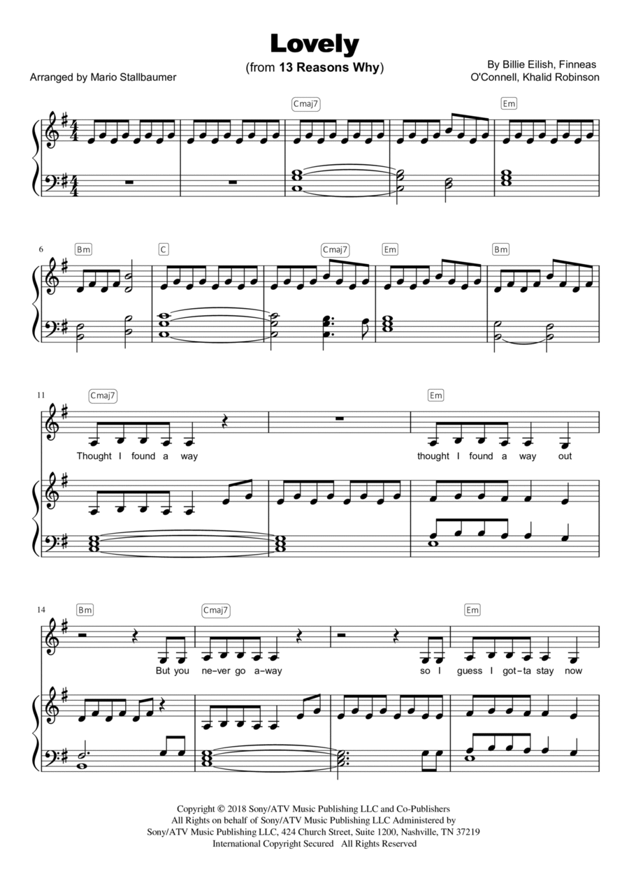 Lovely Voice scores gallery preview page 1