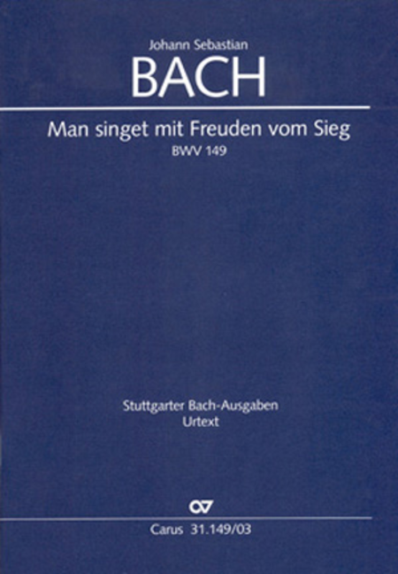 Man singet mit Freuden vom Sieg (The voice of rejoicing and hope)
