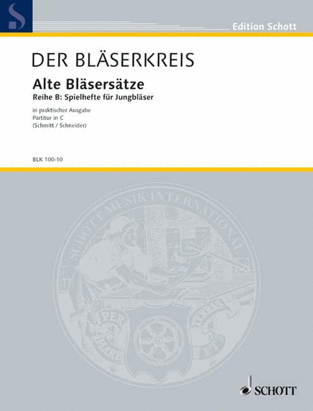 Alte Blasersatze Score In C