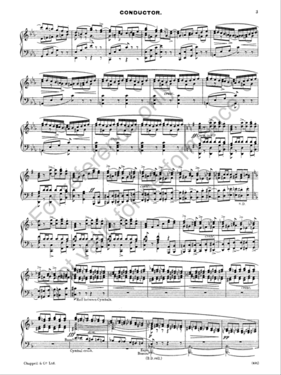La Verbena La Verbena Concert Band scores gallery preview page 4
