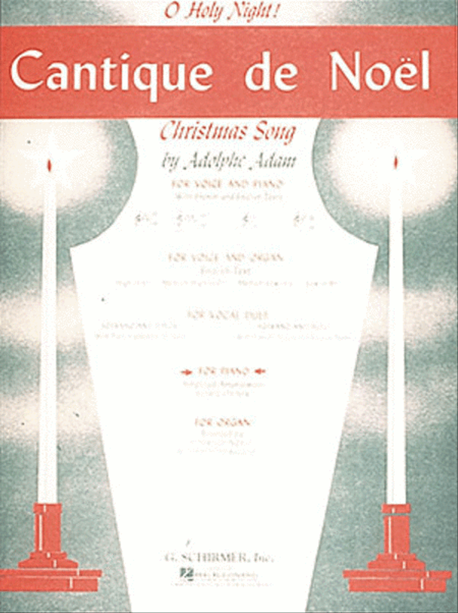 Cantique de Noel Piano Solo scores gallery preview page 1