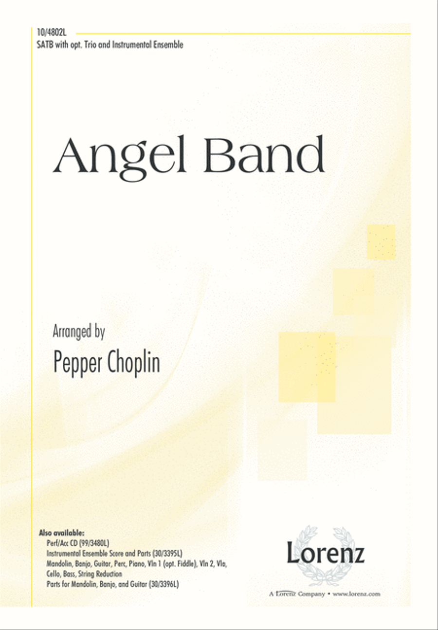 Angel Band Angel Band 4-Part scores gallery preview page 1