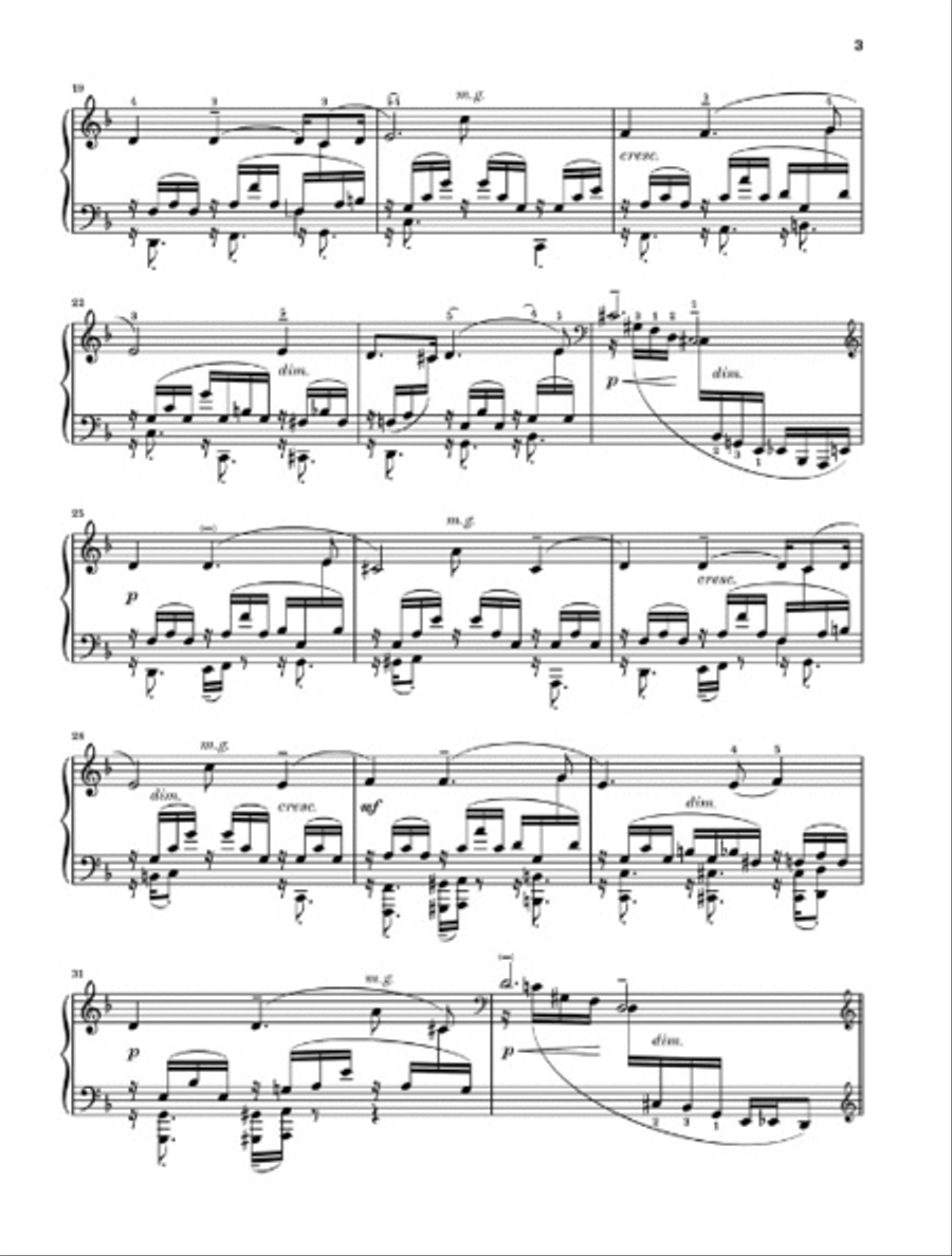 Corelli Variations Op. 42 Piano Solo scores gallery preview page 3