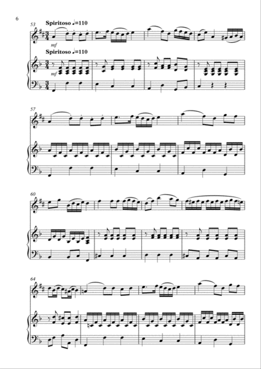 Fantasia E-Flat Clarinet scores gallery preview page 6