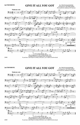 Give It All You Got: 2nd Trombone