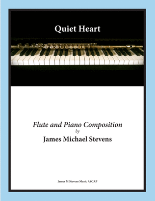 Book cover for Quiet Heart - Flute & Piano