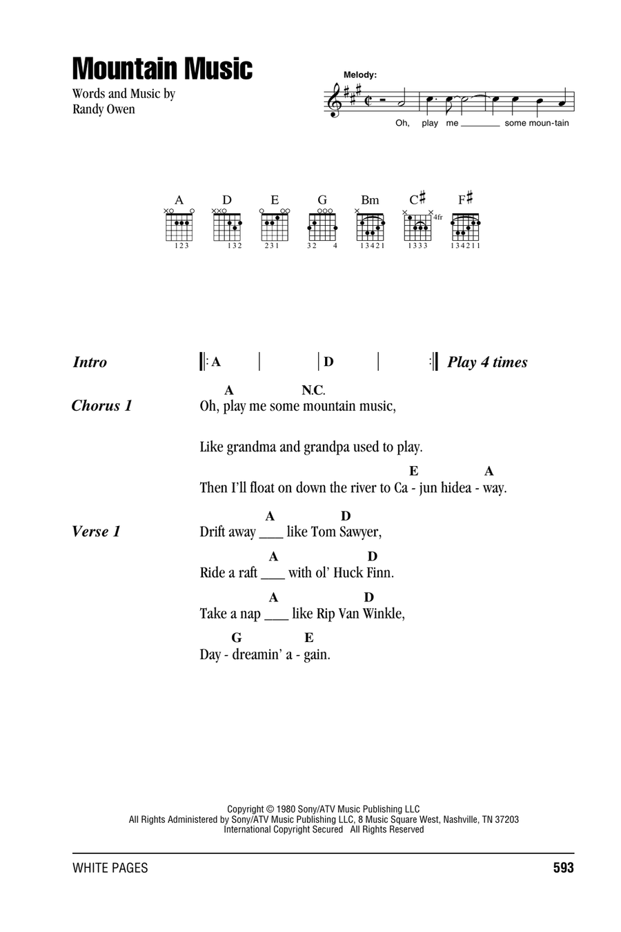 Mountain Music Acoustic Guitar scores gallery preview page 1