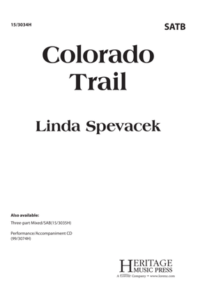 Book cover for Colorado Trail