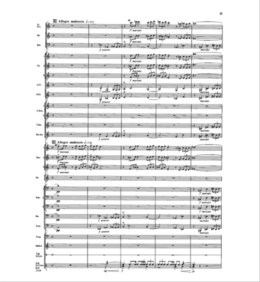 A Bayside Portrait Concert Band scores gallery preview page 16