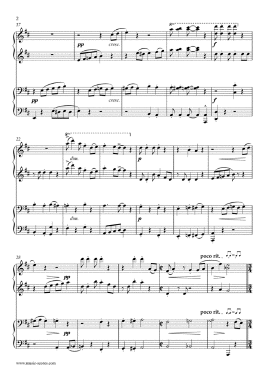 Reindeer Rampage - Piano Duet Piano Duet scores gallery preview page 2
