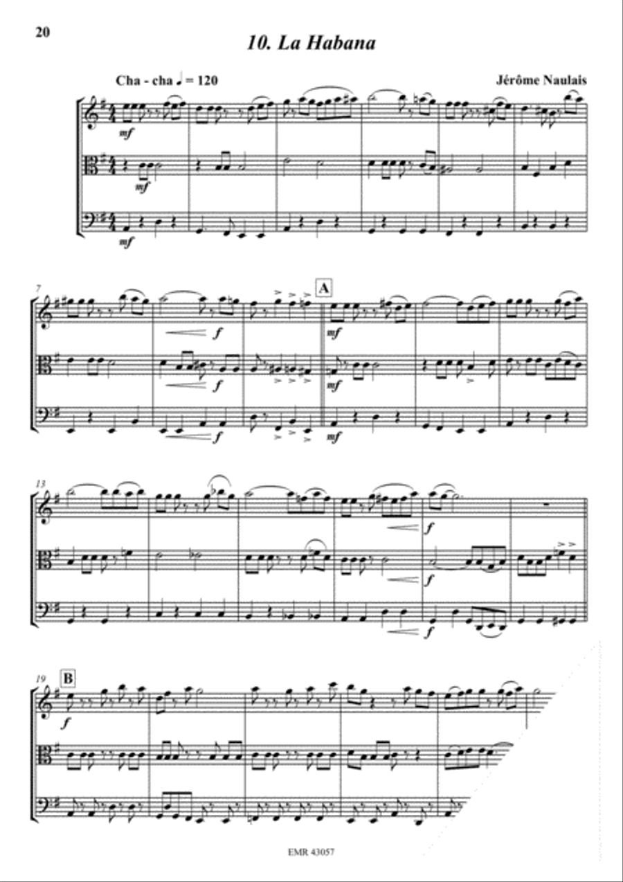 A Musical Journey String Trio scores gallery preview page 13
