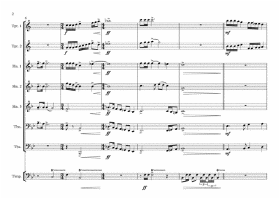 Admiral Benbow Brass Ensemble scores gallery preview page 2