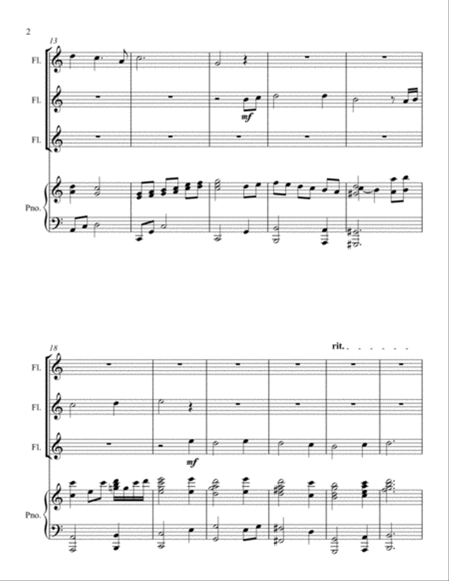 In the Garden In the Garden Small Ensemble scores gallery preview page 2