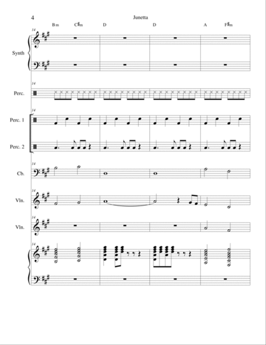 Junetta School and Community scores gallery preview page 4
