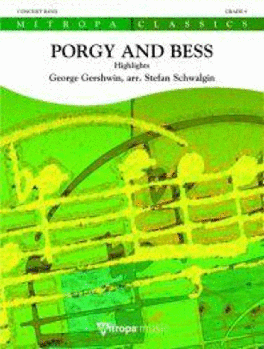 Porgy and Bess Concert Band scores gallery preview page 1