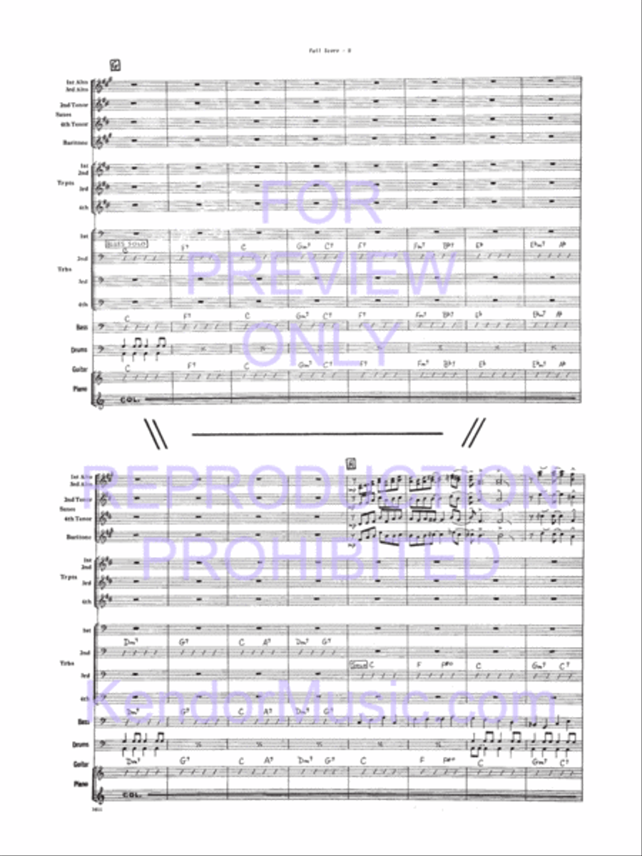 Back Bone Jazz Ensemble scores gallery preview page 7