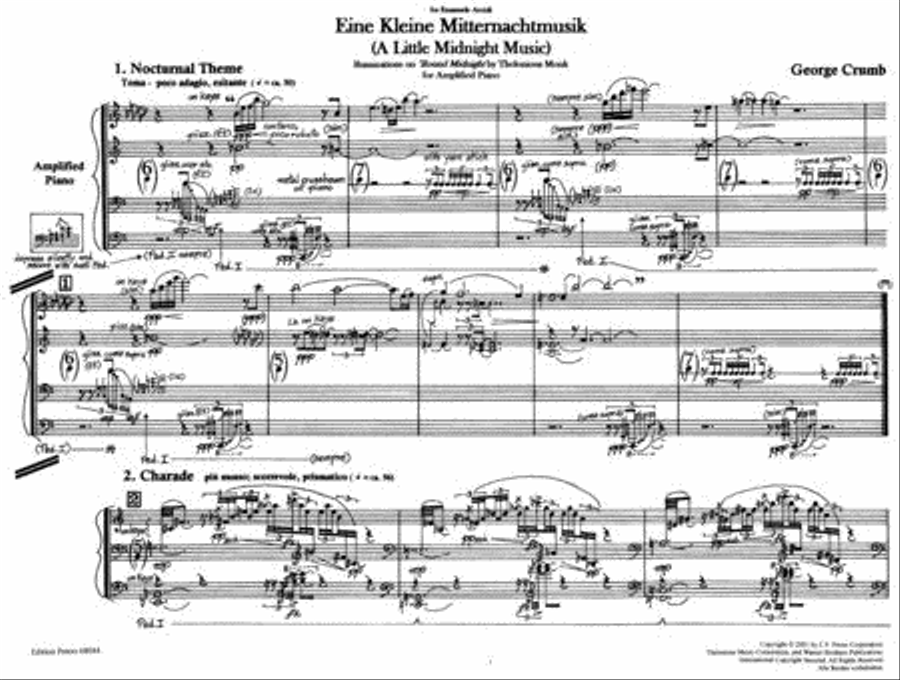 Eine Kleine Mitternacht Musik Piano Solo scores gallery preview page 2