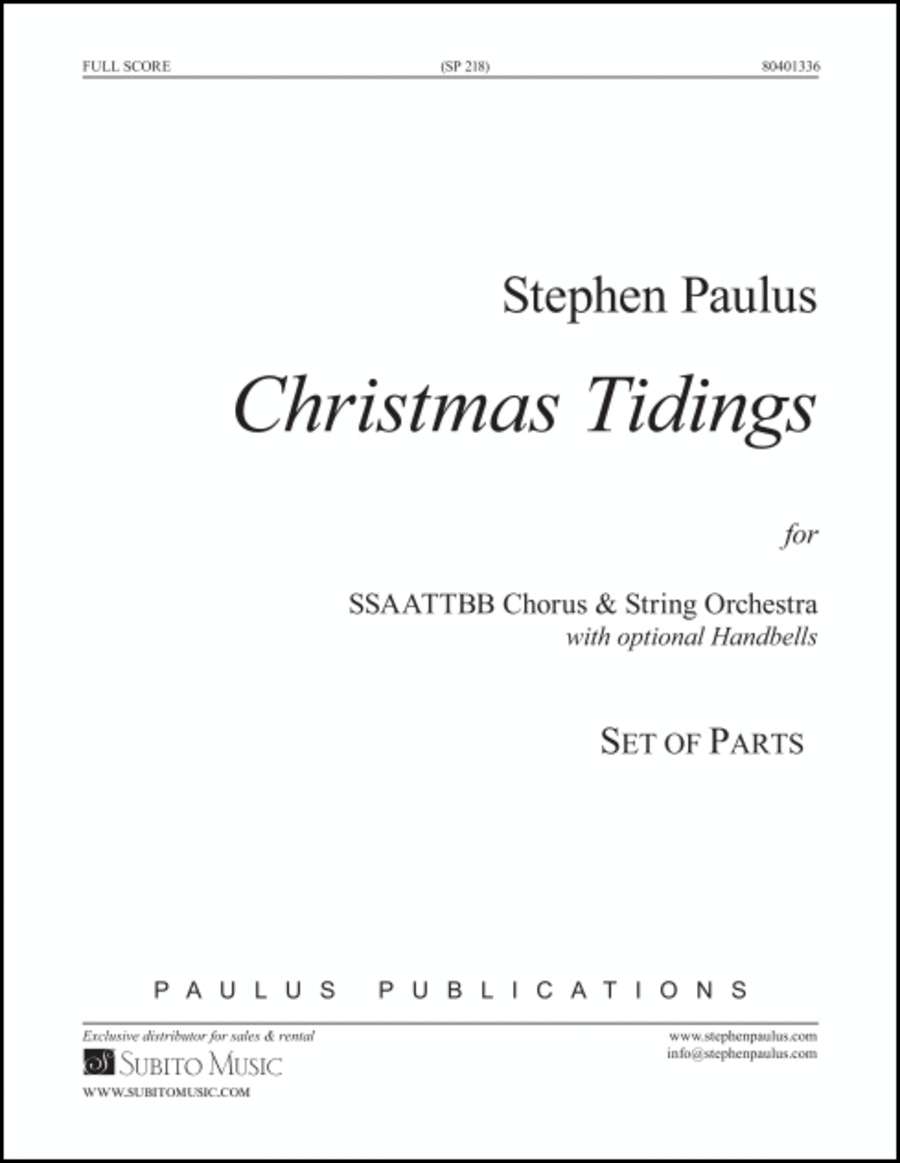Christmas Tidings (parts)