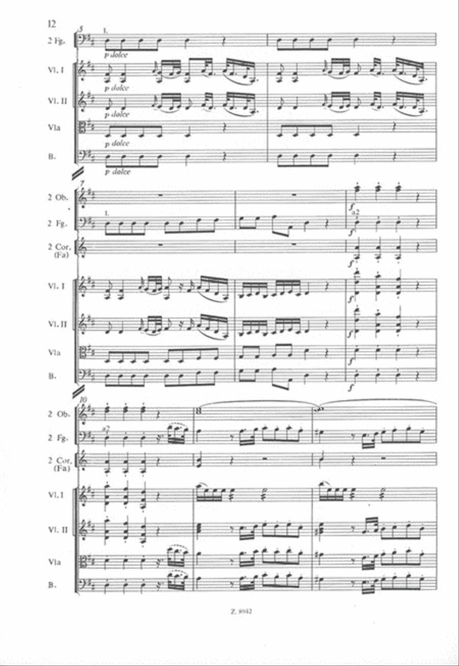 Ouverture Ouverture Orchestra scores gallery preview page 3