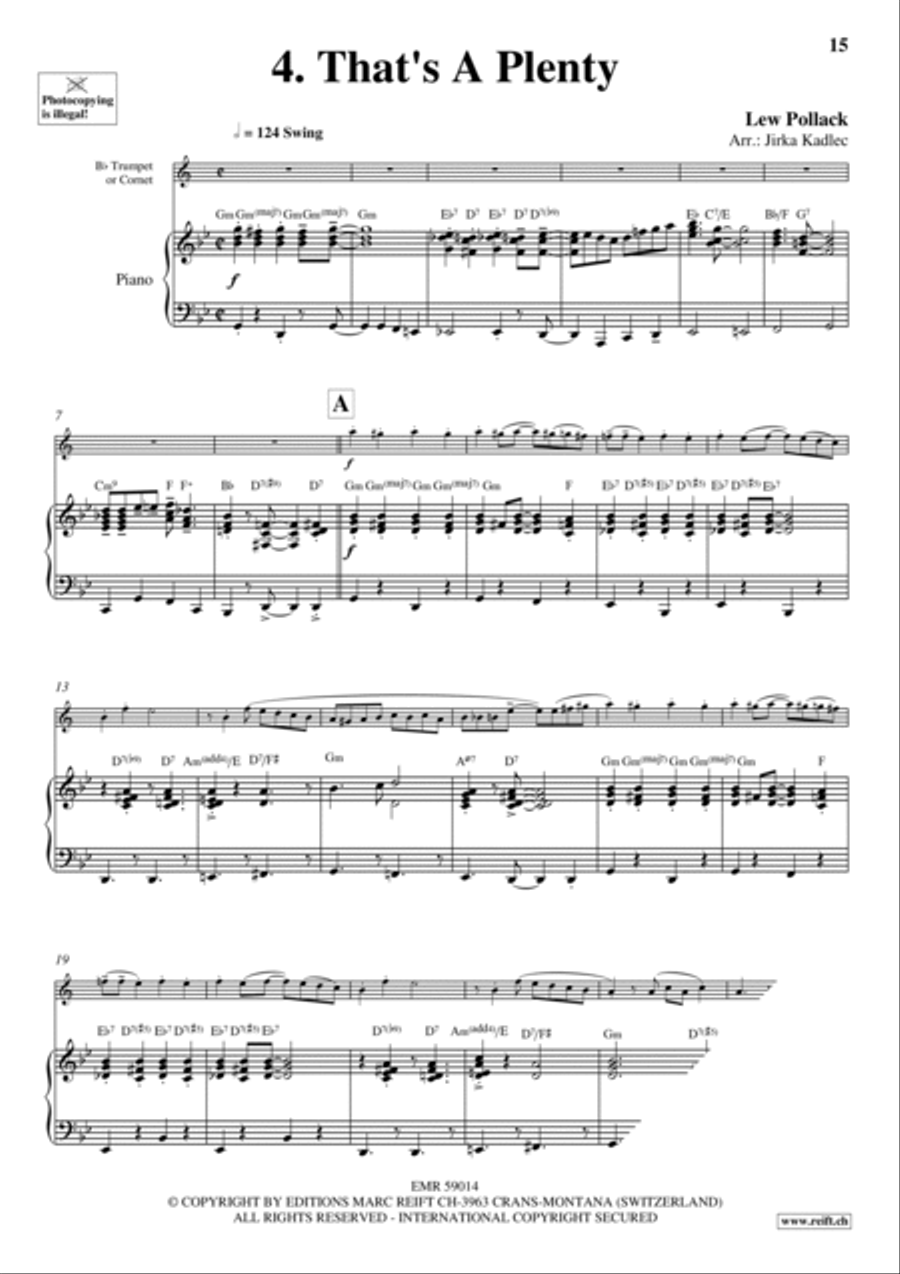 My Trumpet Collection Volume 1 Cornet scores gallery preview page 7