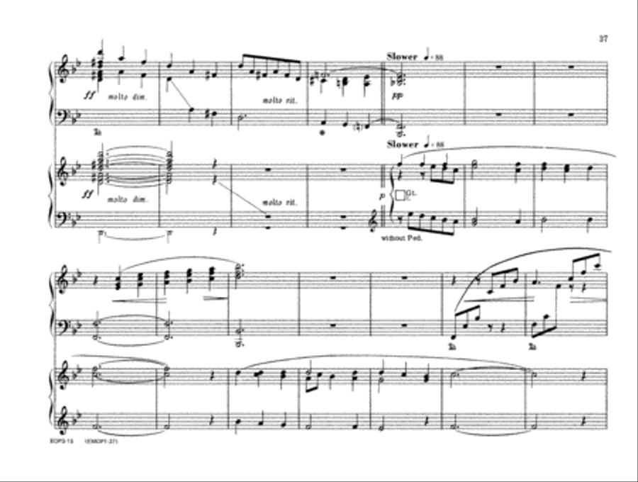 Easter Moods for Organ and Piano Vol 1 Organ scores gallery preview page 17