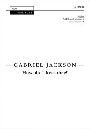 Book cover for How do I love thee?
