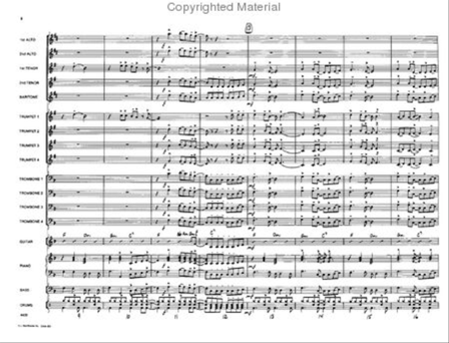 Do You Wanna Dance? Do You Wanna Dance? Jazz Ensemble scores gallery preview page 3