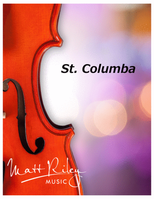 Book cover for St. Columba - Orchestral Score & Parts