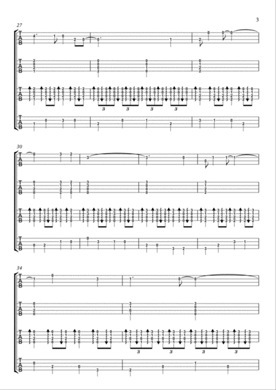 Fly Me To The Moon Ukulele scores gallery preview page 3